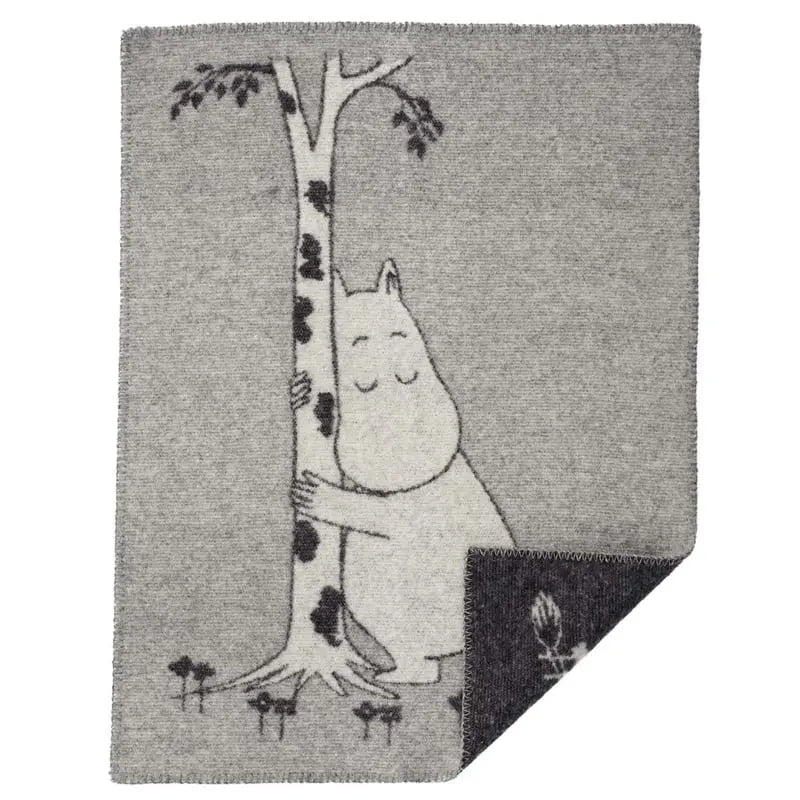 Klippan wiegdeken wol - Moomin tree hug