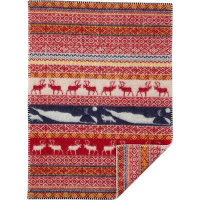 Klippan wiegdeken wol - Sarek multi