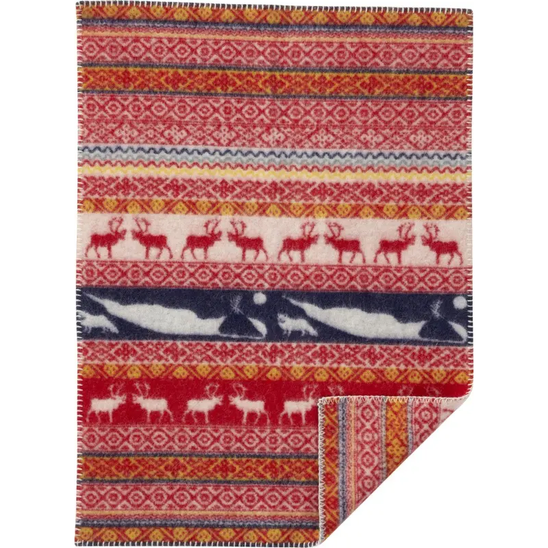 Klippan wiegdeken wol - Sarek multi