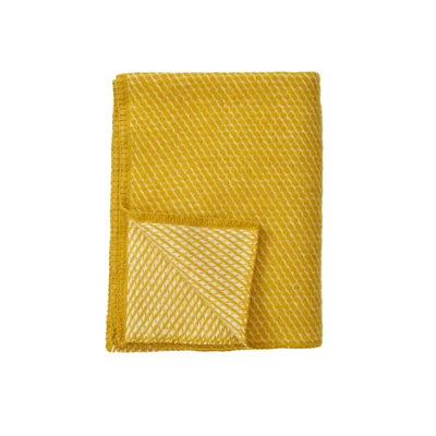 Klippan wiegdeken wol - Velvet oker