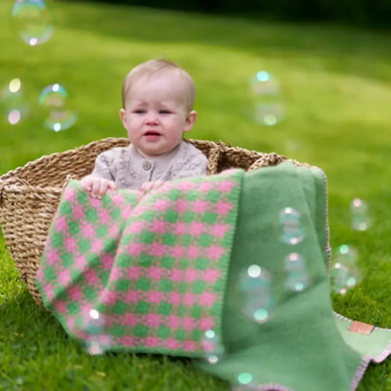 Klippan wiegdeken wol Dogtooth