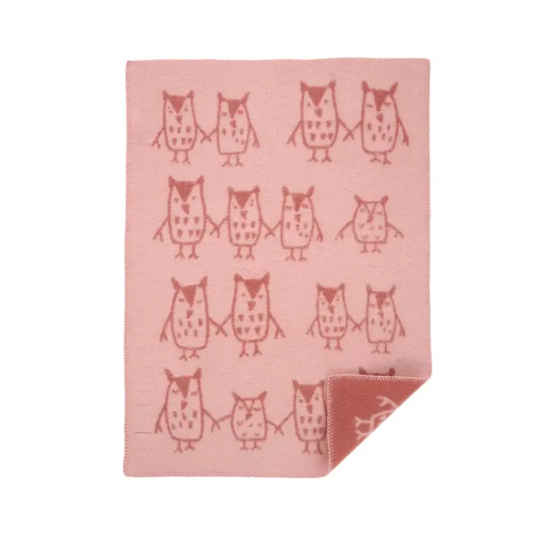 Klippan wiegdeken wol hand in hand