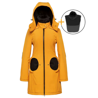 Liliputi 4in1 softshell Mama Coat Mango