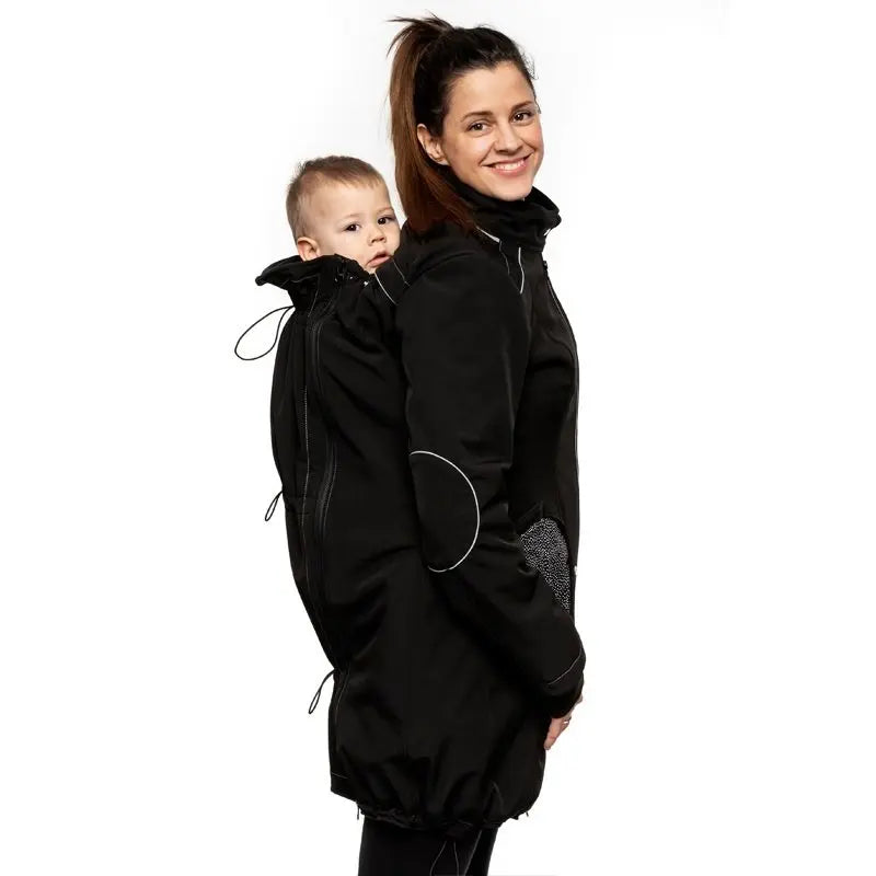 Liliputi 4in1 softshell Mama Coat Midnight Snow