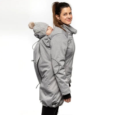 Liliputi 4in1 softshell Mama Coat Shark