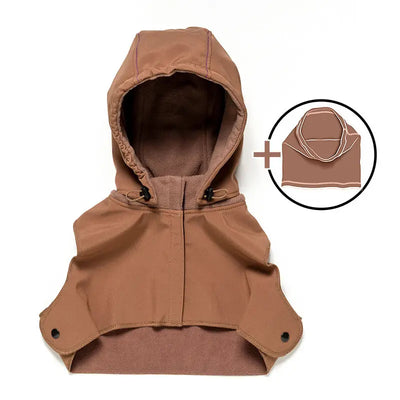 Liliputi Baby Hood & Neck warmer Caramel