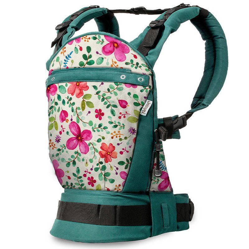 Liliputi Buckle Carrier SCC Rainbow Line Blossom