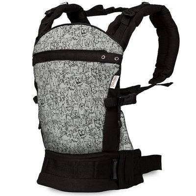 Liliputi Buckle Carrier SCC Rainbow Line Dogs