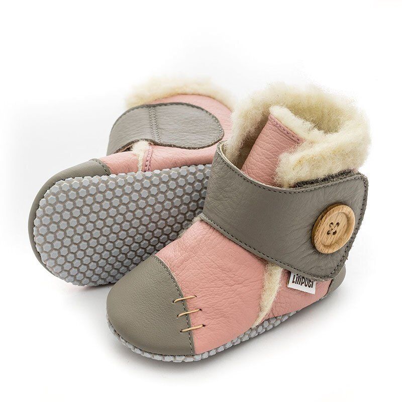 Liliputi Soft Paws babylaarsjes Booties Pearl