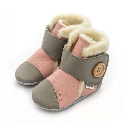 Liliputi Soft Paws babylaarsjes Booties Pearl