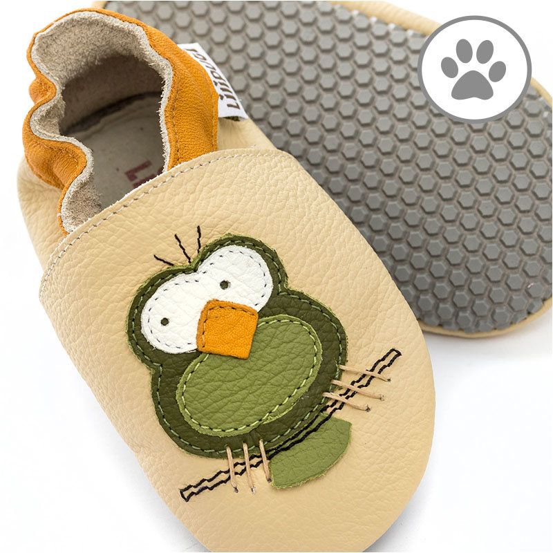 Liliputi Soft Paws babyslofjes Silent Birds