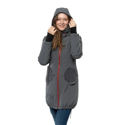 Liliputi 4in1 softshell Mama Coat Antracit