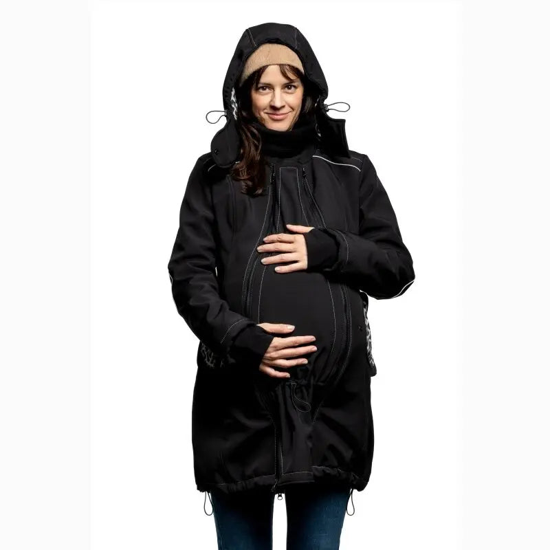 Liliputi 4in1 softshell Mama Coat leopard