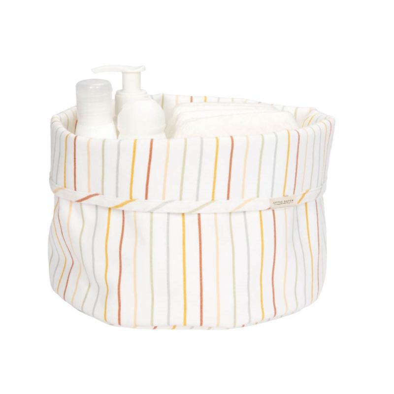 Little Dutch commodemandje rond Vintage Sunny Stripes