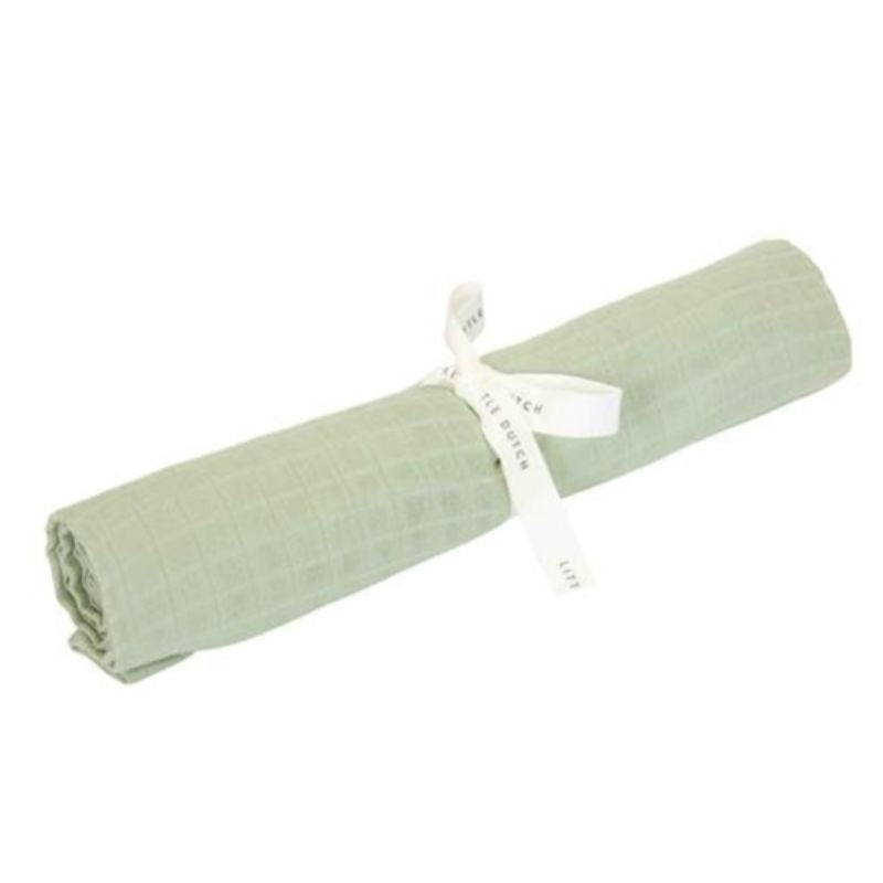 Little Dutch swaddle doek 120 cm Sage