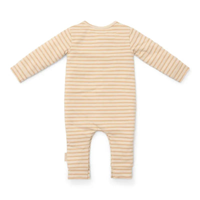 Little Dutch eendelige pyjama Natural Stripes