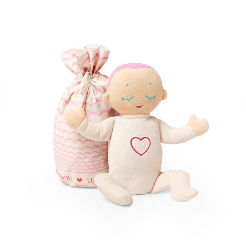 Lulla Doll slaapknuffel Coral