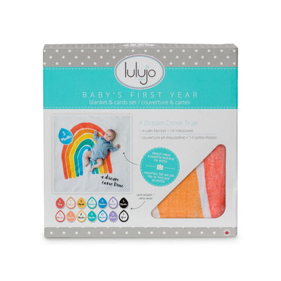 Lulujo Swaddle & Cards - A dream come true