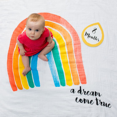 Lulujo Swaddle & Cards - A dream come true