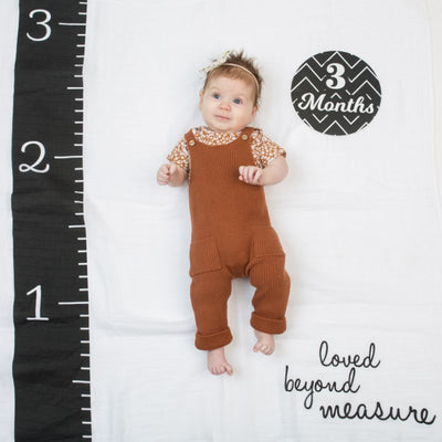 Lulujo Swaddle & Cards - Loved beyond measure