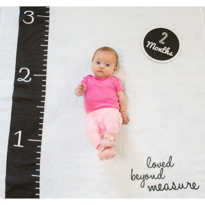 Lulujo Swaddle & Cards - Loved beyond measure