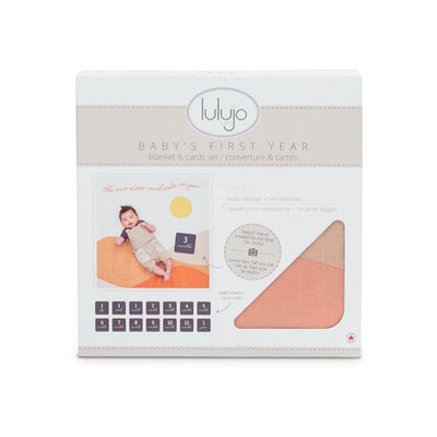 Lulujo Swaddle & Cards - Sunrise