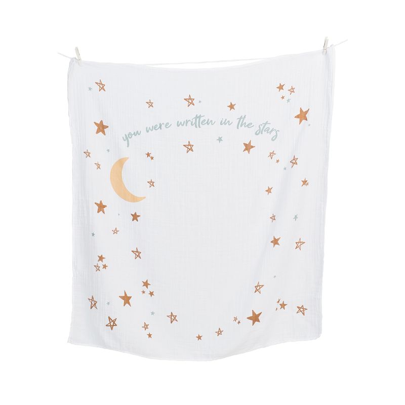 Lulujo Swaddle & Cards - Written in the Stars