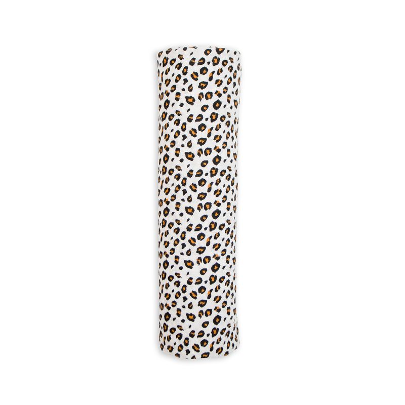 Lulujo bamboo swaddle large Leopard