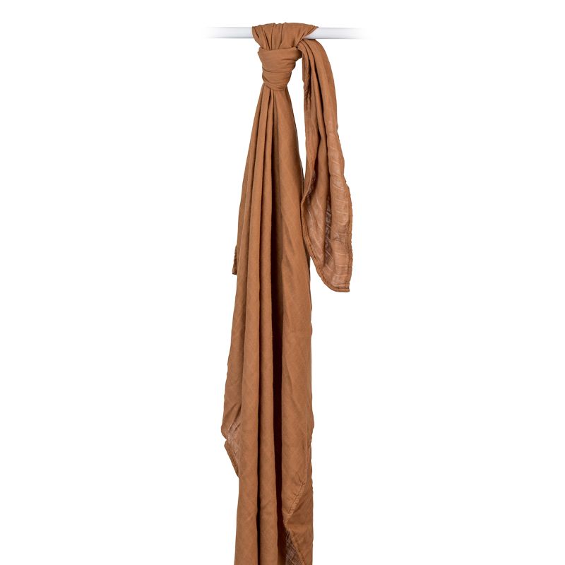 Lulujo bamboo swaddle large Tan