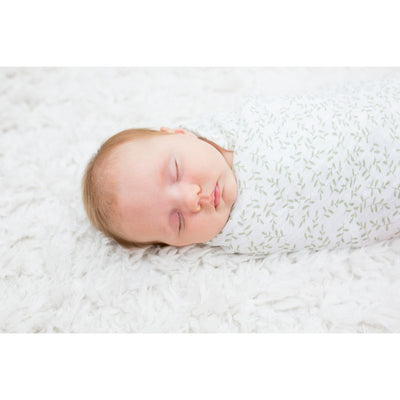 Lulujo swaddle 2-pack Daisies & Greenery