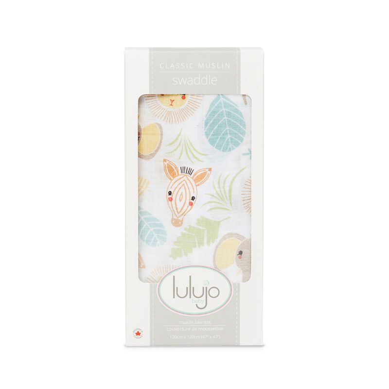 Lulujo swaddle large Jungle Safari