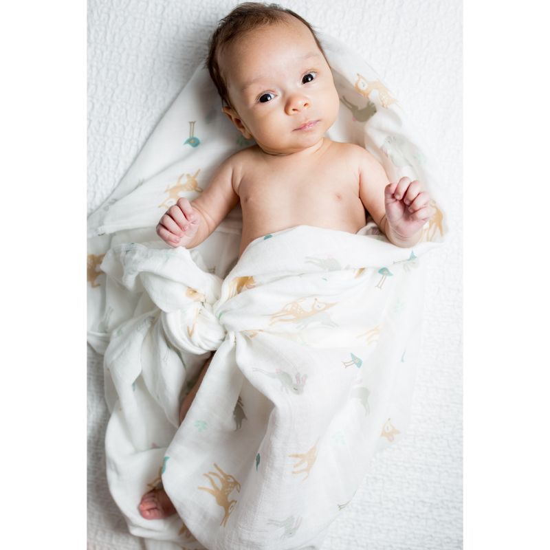 Lulujo swaddle large Little Fawn