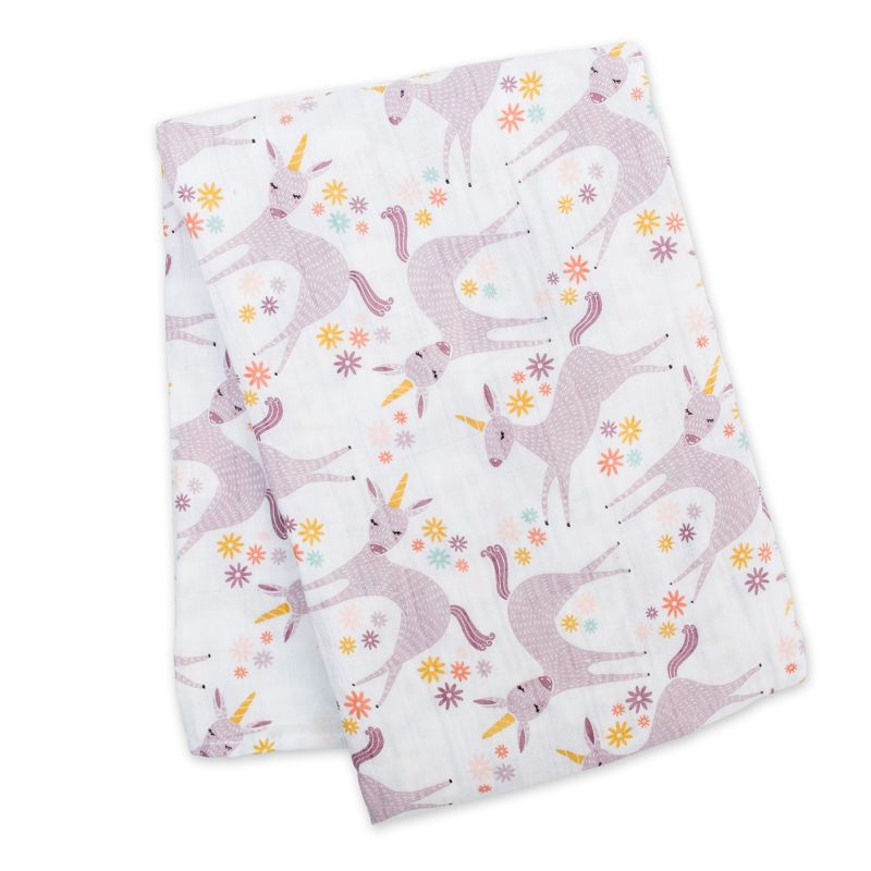 Lulujo swaddle large Modern Unicorn