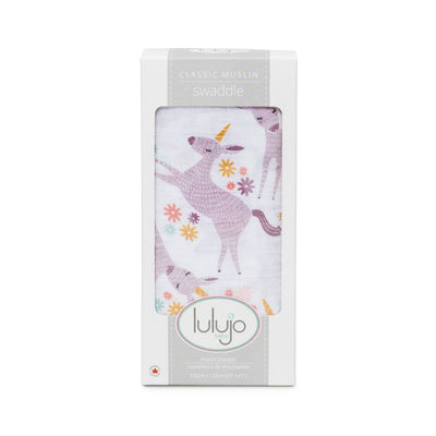 Lulujo swaddle large Modern Unicorn