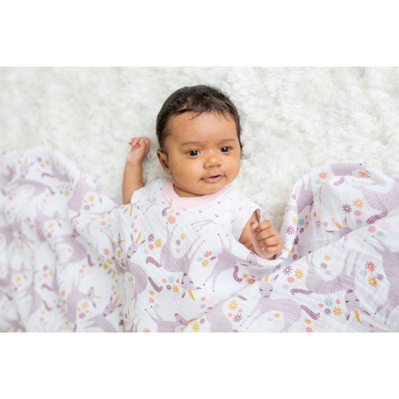 Lulujo swaddle large Modern Unicorn