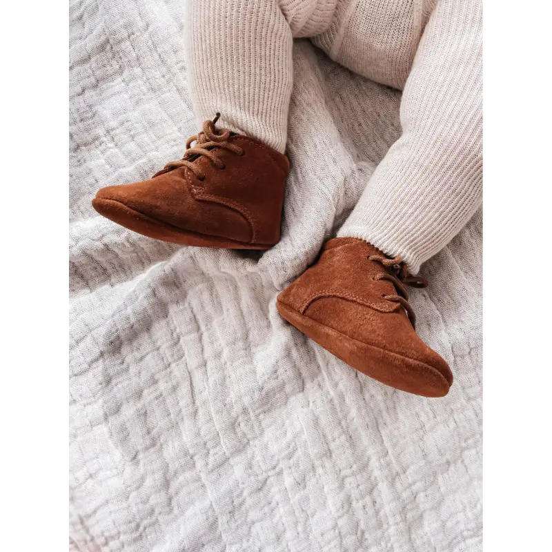 Mavies babyslofjes Classic Boots Camel