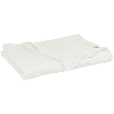 Meyco deken éénpersoons pre-washed hydrofiel uni offwhite