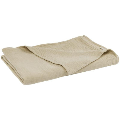 Meyco deken éénpersoons pre-washed hydrofiel uni sand