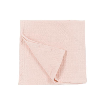 Meyco deken éénpersoons pre-washed hydrofiel uni soft pink