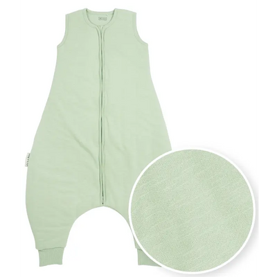 Meyco slaapzak jumper Slub soft green