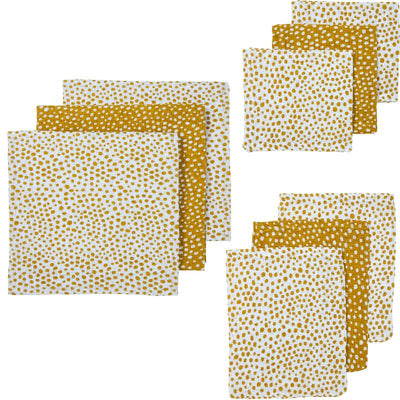 Meyco startersset hydrofiel 9-pack Cheetah Honey Gold