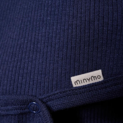 Minymo overslagromper lange mouw Dark Navy