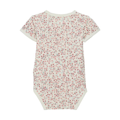 Minymo romper korte mouw Rose Tan