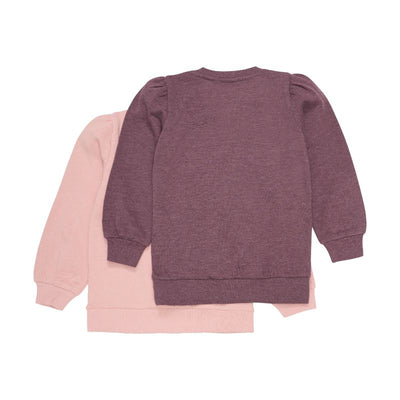 Minymo sweatshirt meisjes (2-pack) Misty Rose