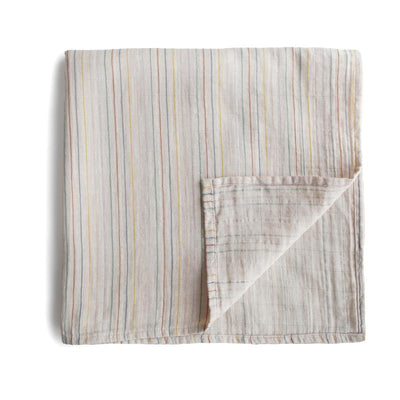 Mushie Muslin hydrofiel doek Retro Stripes