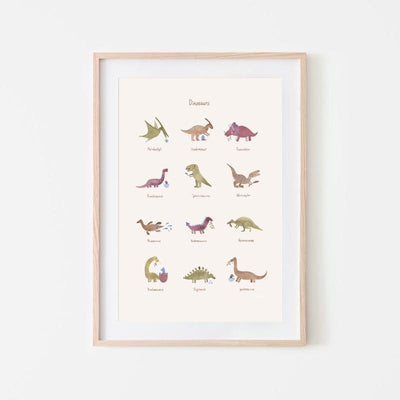Mushie poster Dinosaurs