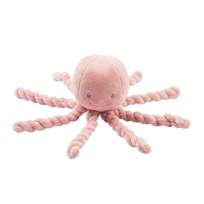 Nattou knuffel octopus Lapidou oud roze