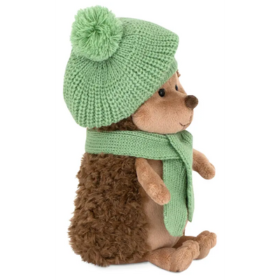 Orange Toys knuffel egel met baret