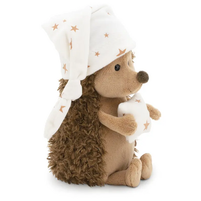 Orange Toys knuffel egel met slaapmuts