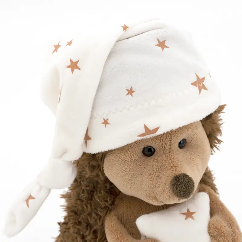 Orange Toys knuffel egel met slaapmuts